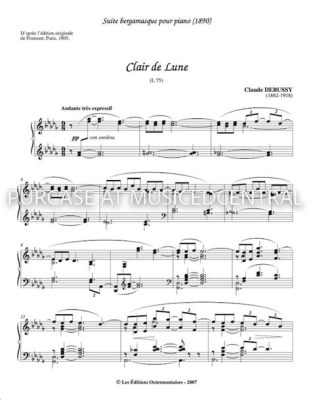  Clair de Lune ดุจสายน้ำไหลม้วนเข้าหากันในความเงียบสงบ